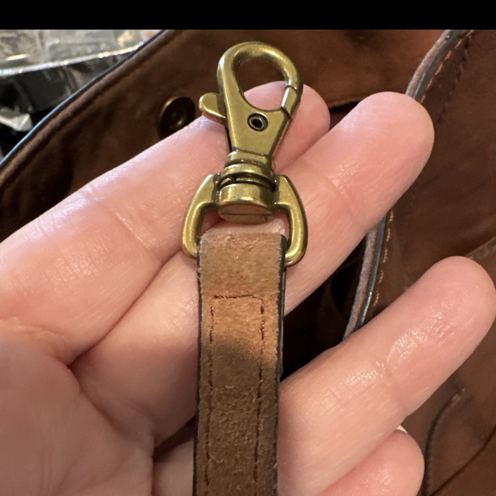 Frye Tan Leather Shoulder Bag - Picture 14 of 16
